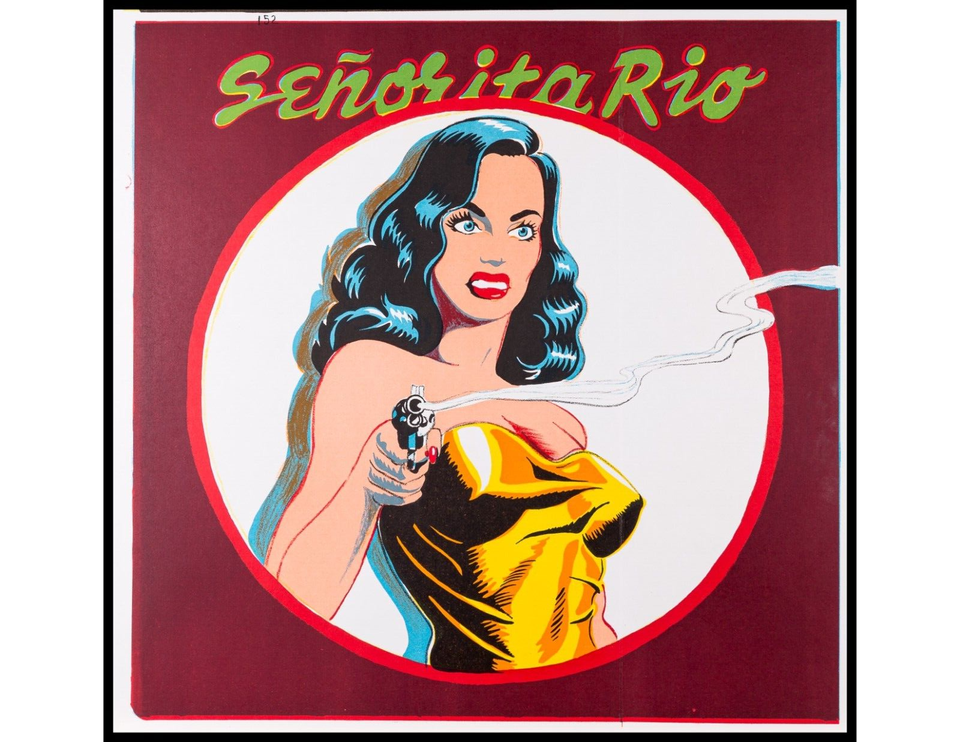 Mel Ramos "Seorita Rio' From One Cent Life. Original Lithograph 1964