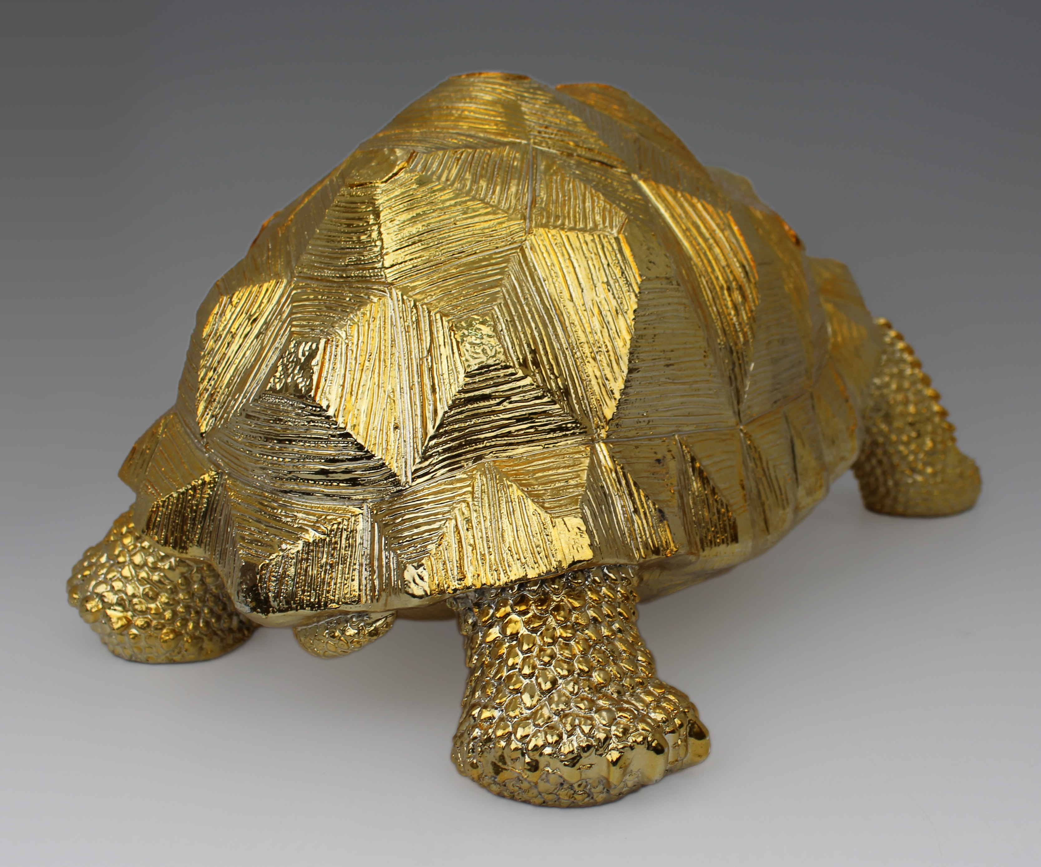 Gold Leaf Tortoise Model