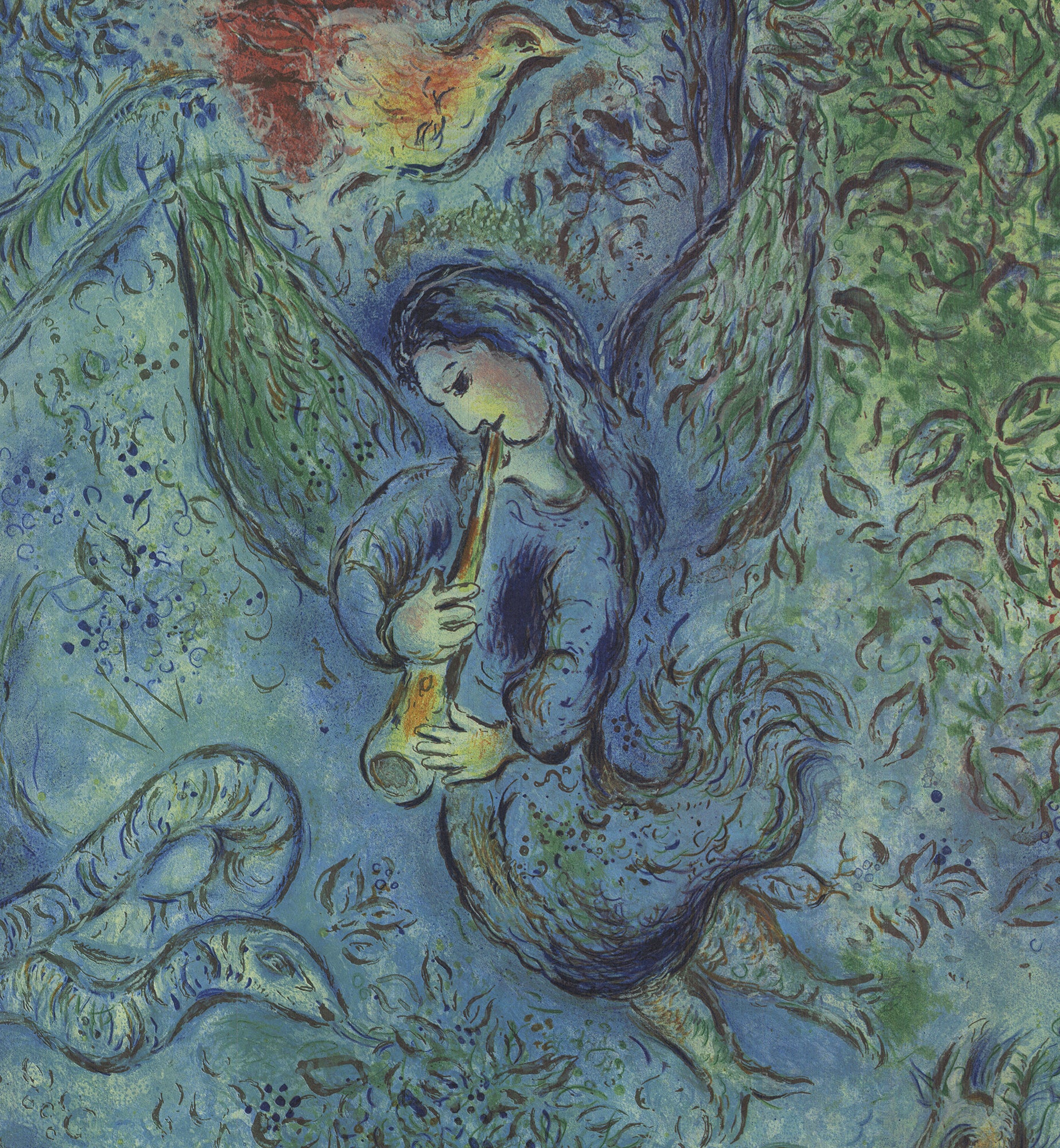 Marc Chagall - The Magic Flute (Die Zauberflote) 1973