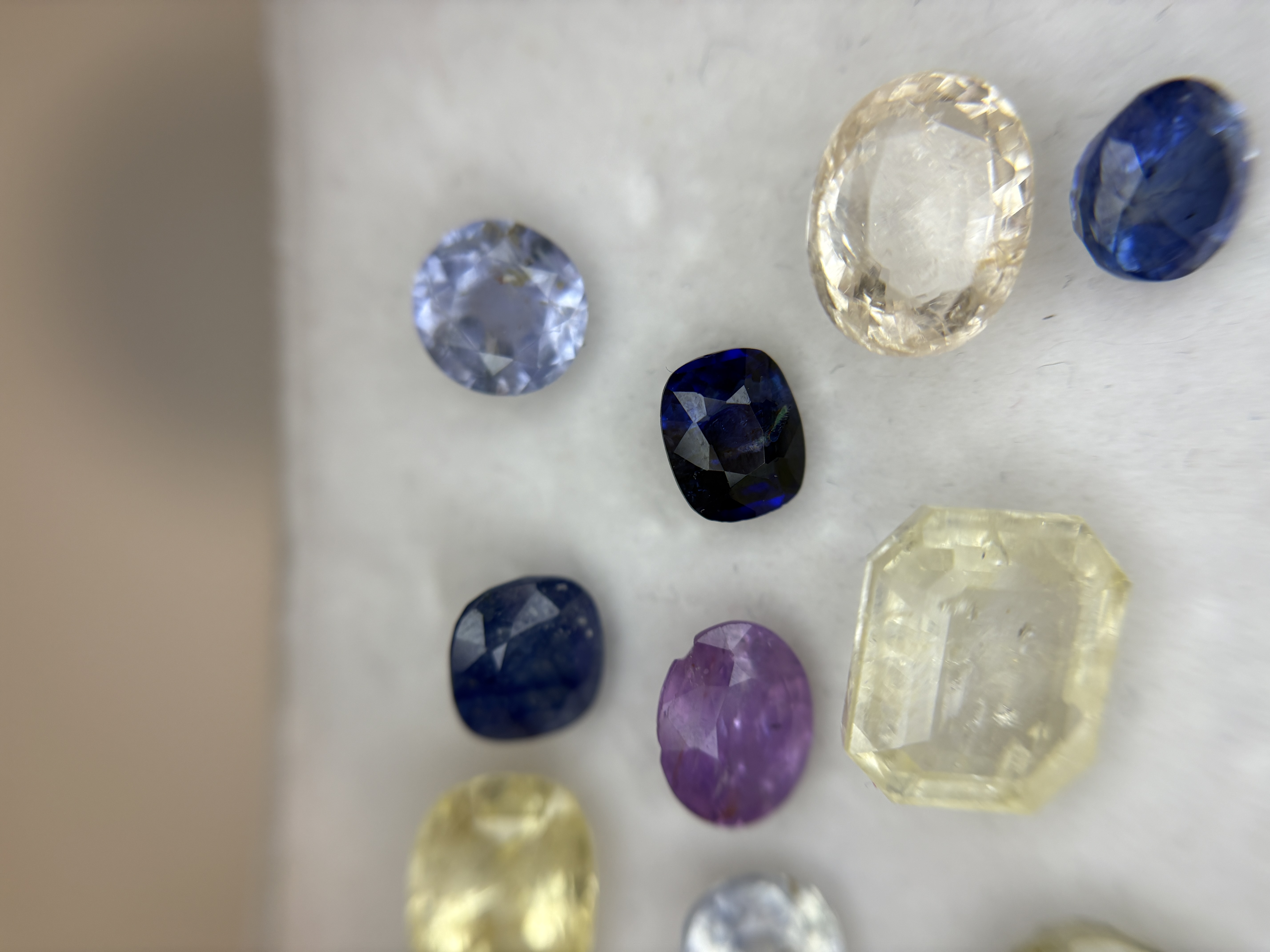 35.05ct Natural Unheated/Untreated Multi Ceylon Sapphire Lot