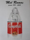 Mel Ramos. Exhibition Poster 'Campbell's' 2015