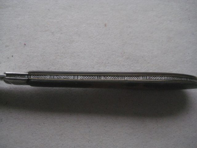 Victorian Silver Bladed Folding Fruit Knife, Sheffield 1896