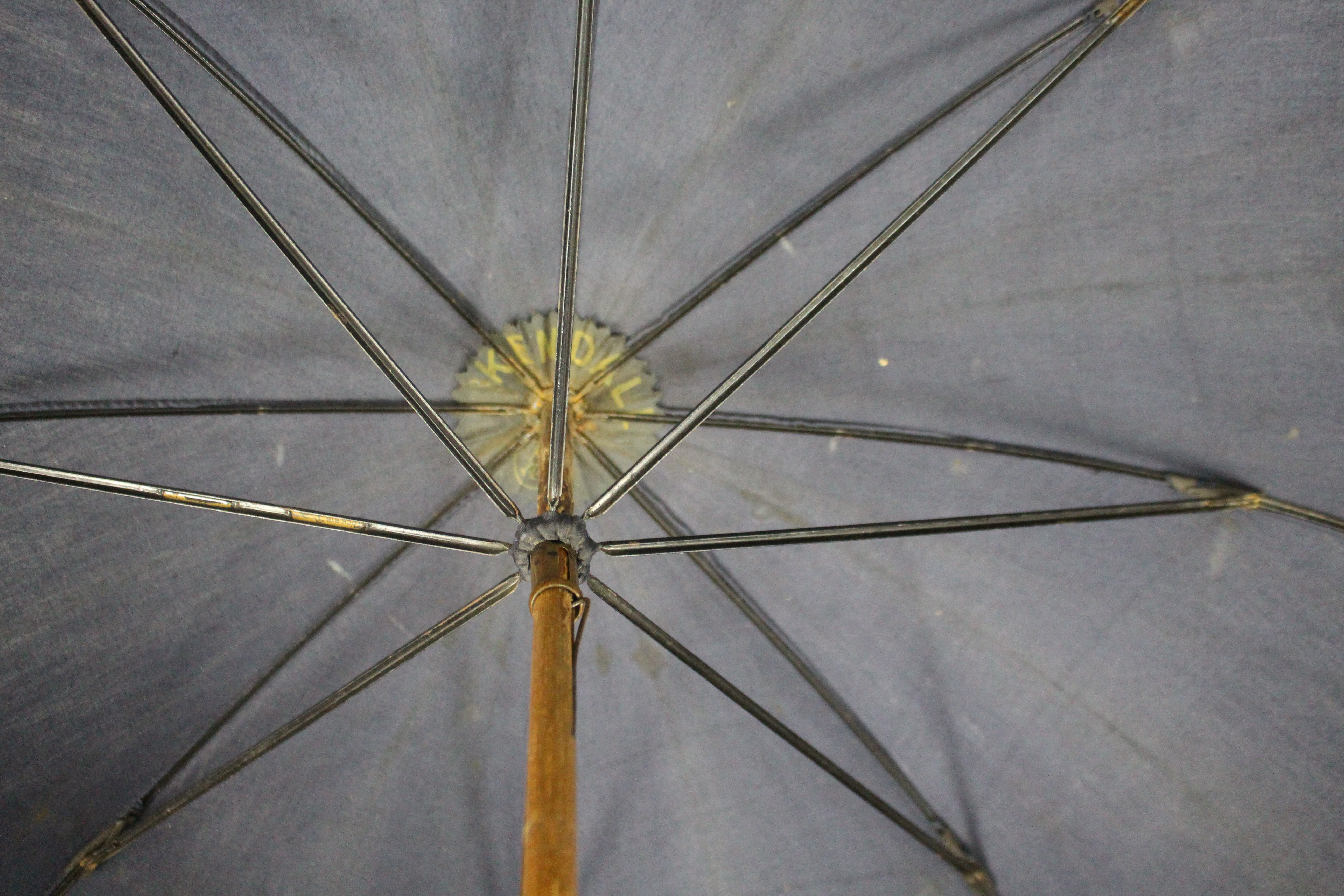 Antique Umbrella wih Silver Ferrule