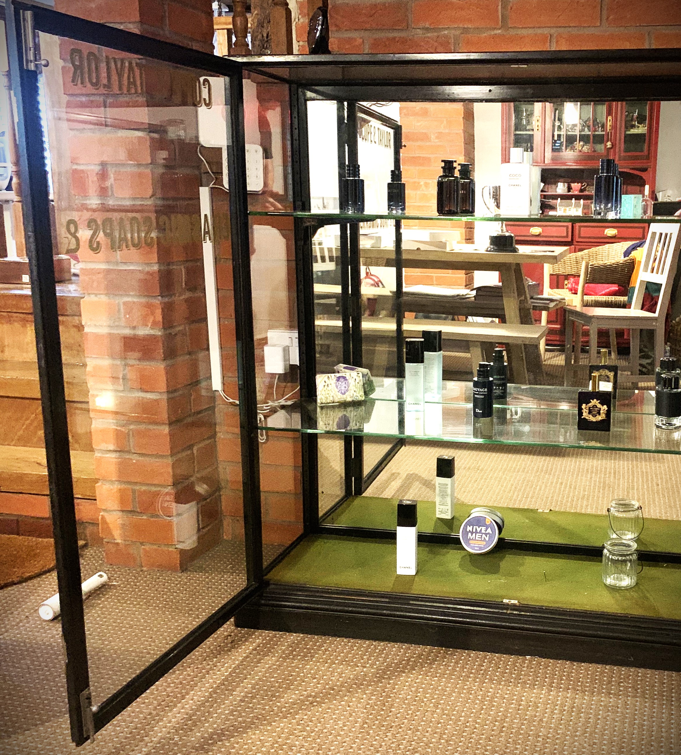 A Superb Example of Victorian Commercial Display The Cope & Taylor Pharmacy Cabinet London