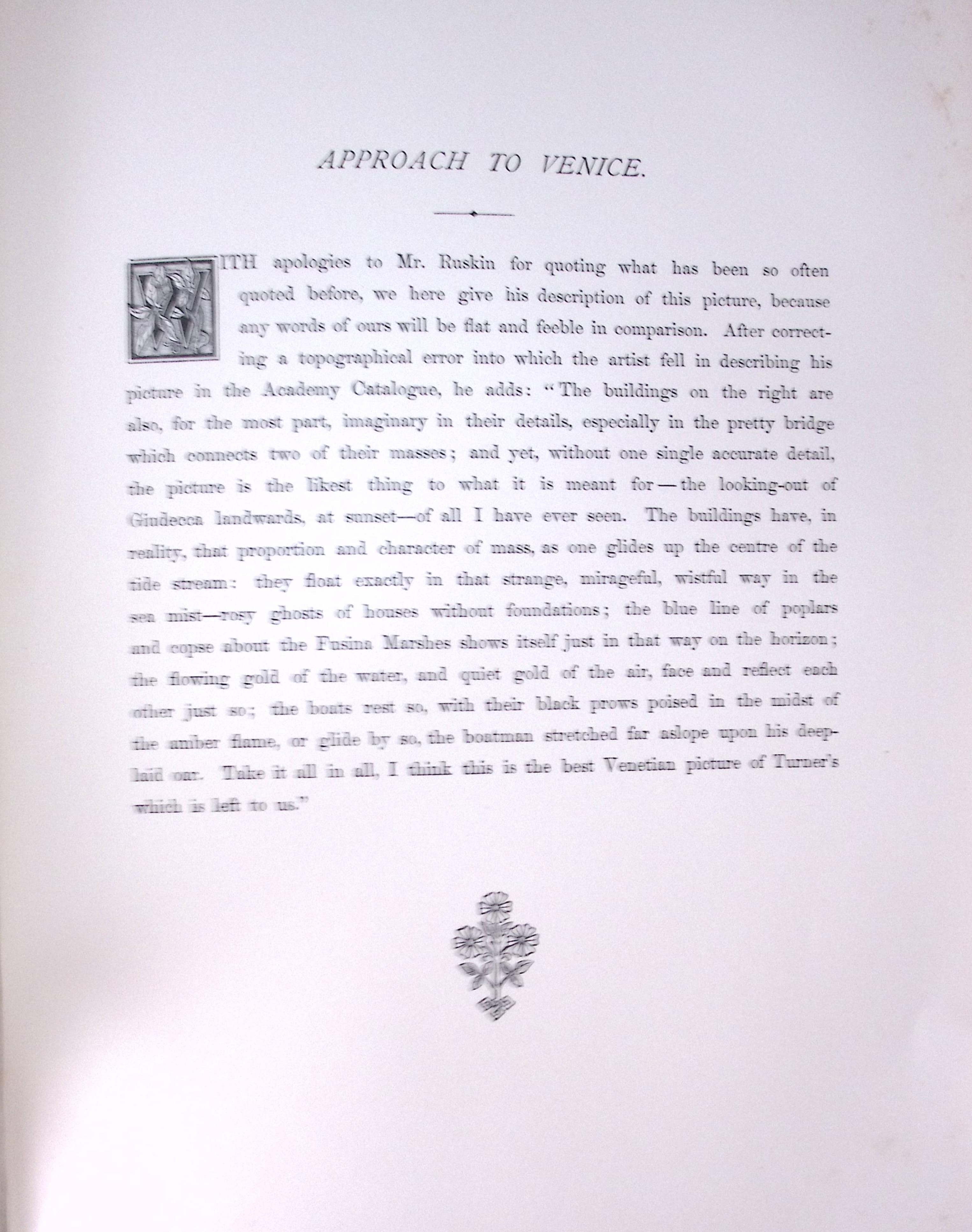 J.M.W Turner The Approach To Venice Antique Steel Engraving-7-TR
