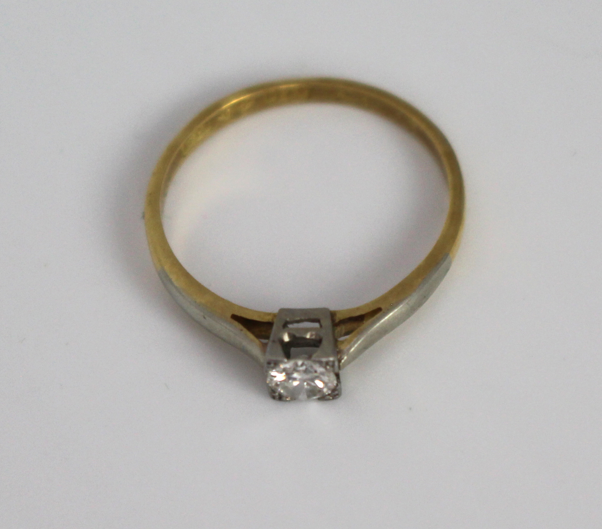 Diamond Solitaire Ring 0.21 Carat