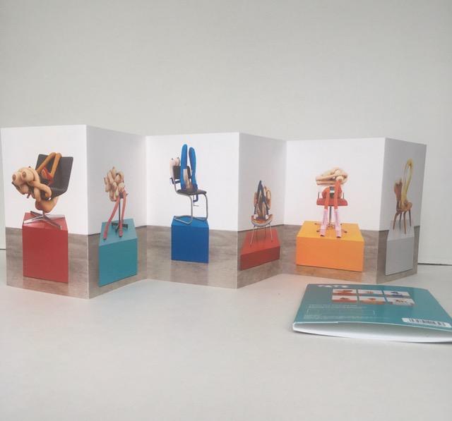 Sarah Lucas (b 1962) ‘Bunny Series’, Concertina Postcard Book, Happy Gas Exhibition, Discontinued 23