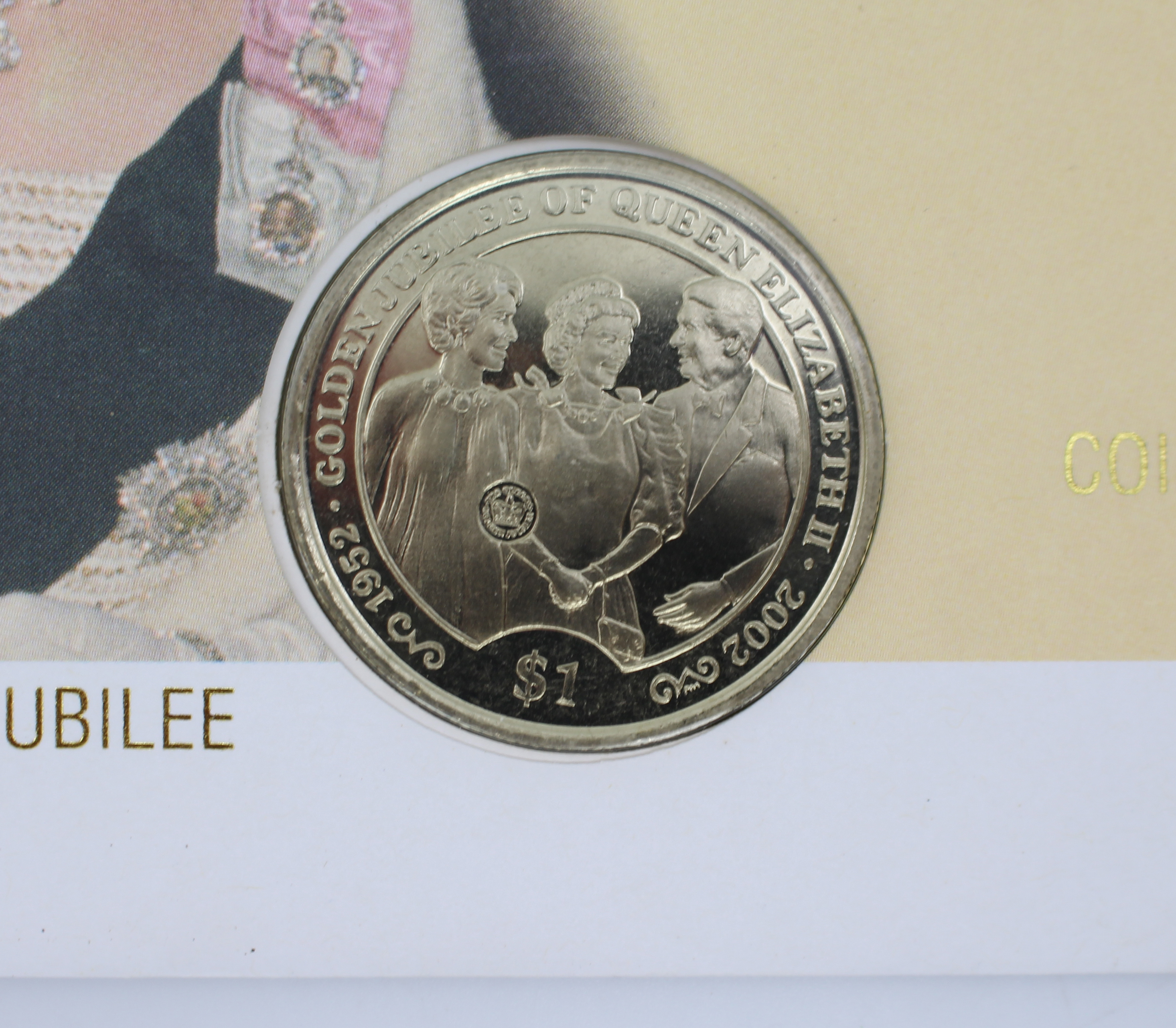 Set of 3 The Queen's Golden Jubilee Coins