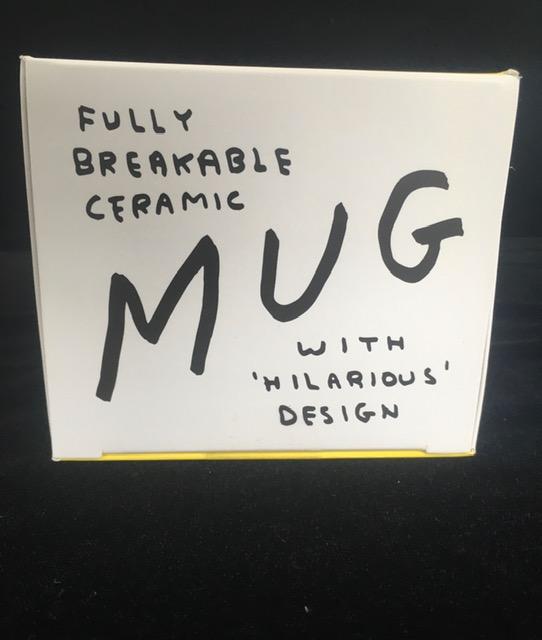 David Shrigley OBE (b 1968) ‘The Tea Is Alive’ Tea / Coffee Mug,  Editioned, 2021