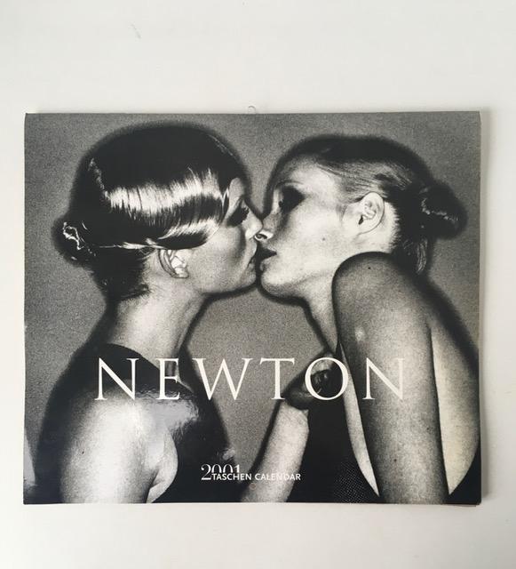 Helmut Newton (1920–2004) Lithograph Prints, Erotic Art Photography, Bi-fold Calender,Taschen, 2001