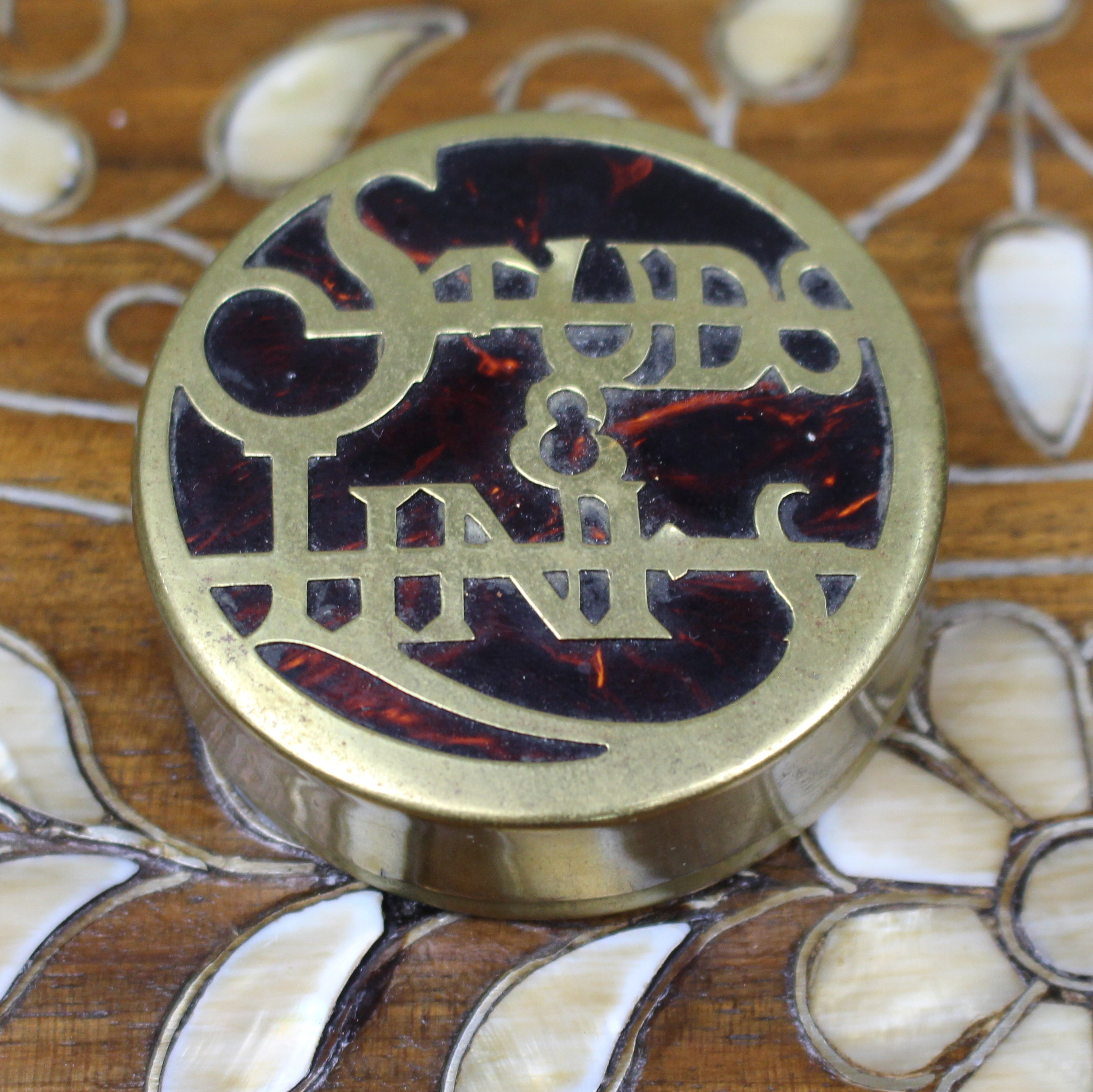 Early 20th Century Gentleman's Studs & Links Box