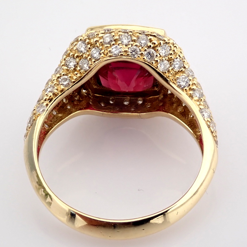 Natural Diamond 14K Yellow Gold Ring