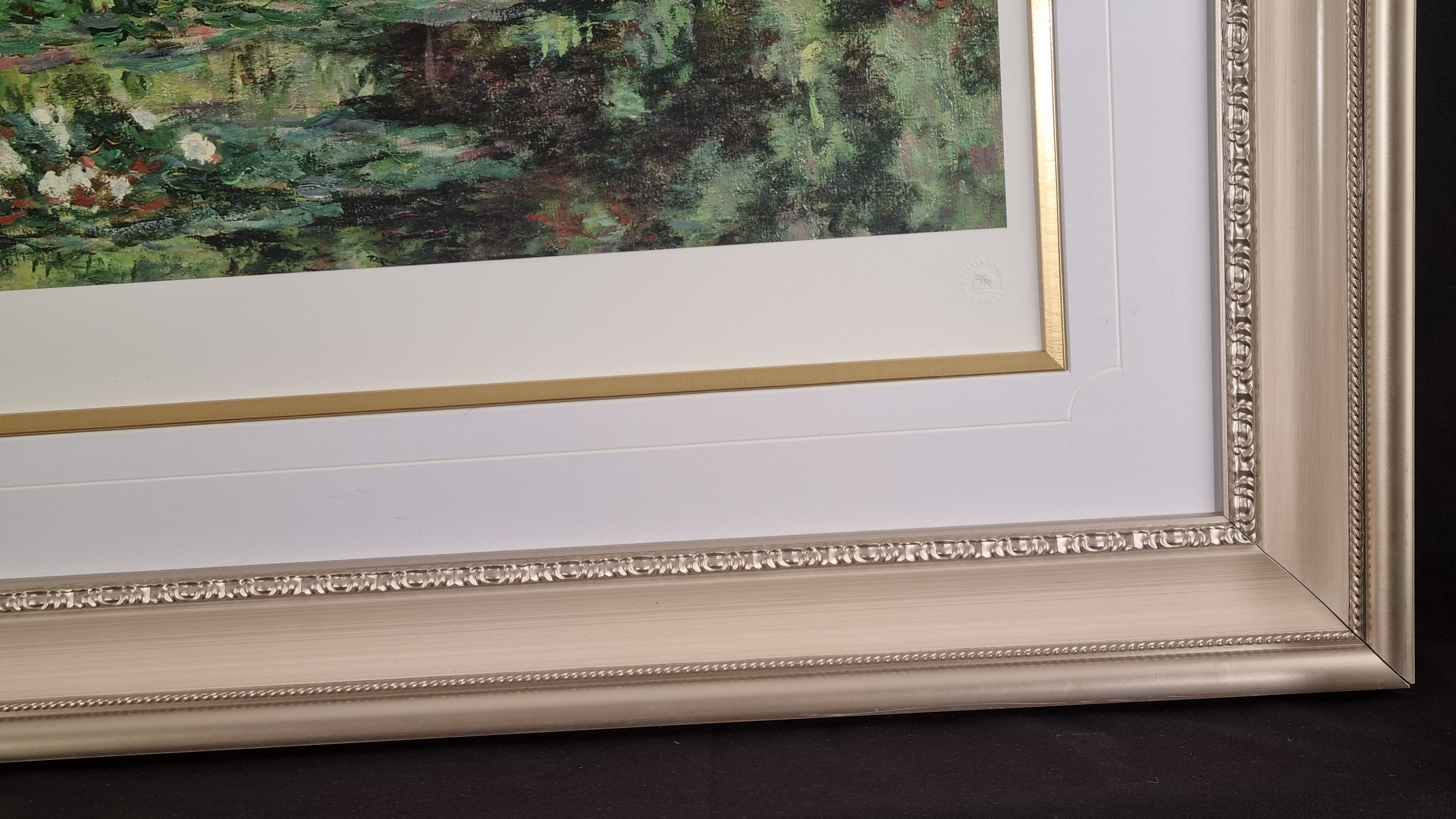 Claude Monet Framed Limited Edition.