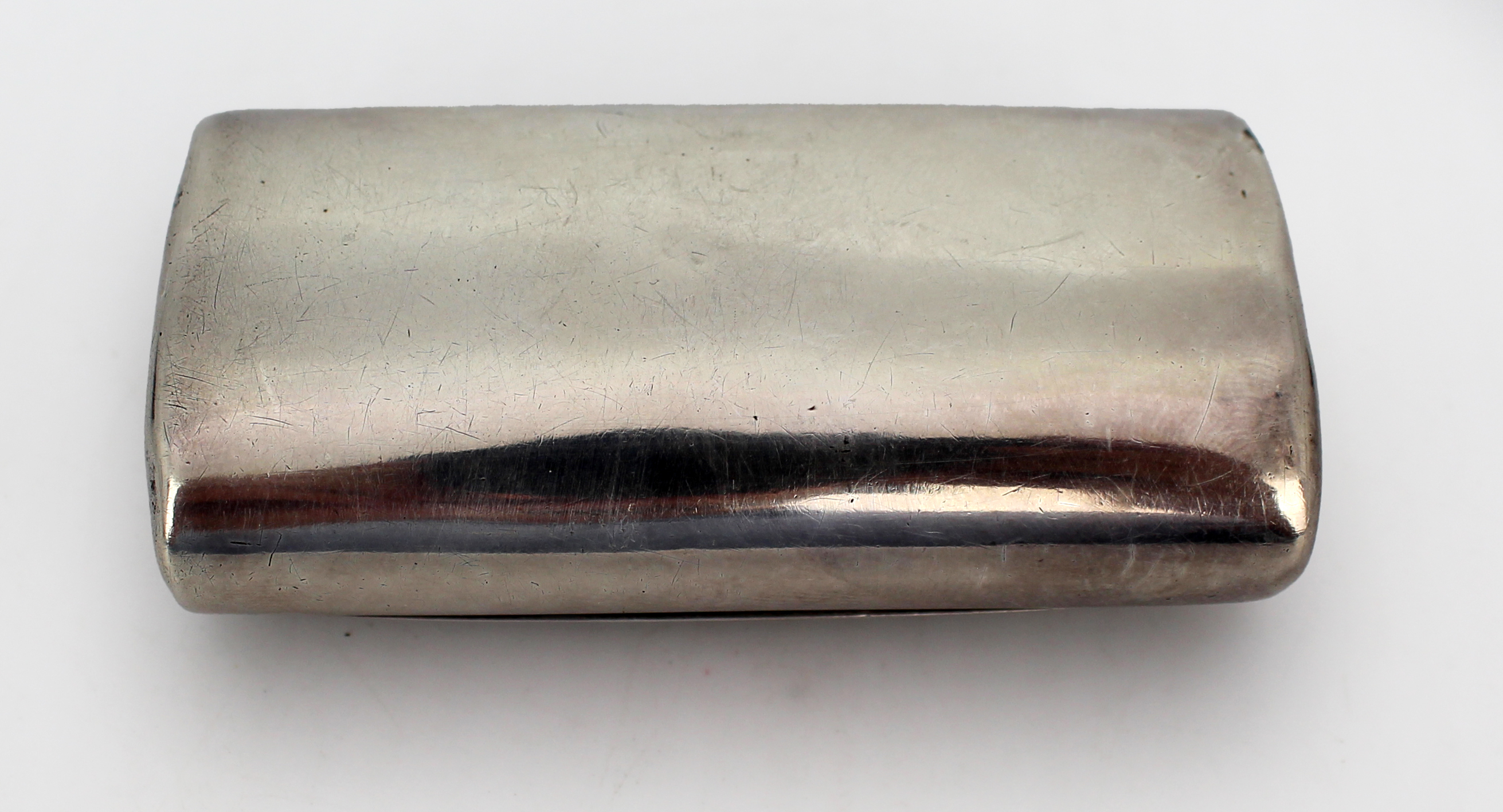 Georgian Sterling Silver & Gilt Snuff Box – Joseph Ash I, London 1802