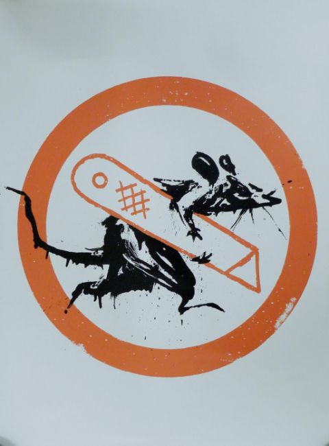 Banksy (b.1974) Authorised ‘Cut & Run - 25 Years of Card labour’ Exhibition Merch & 2 Posters, 2023