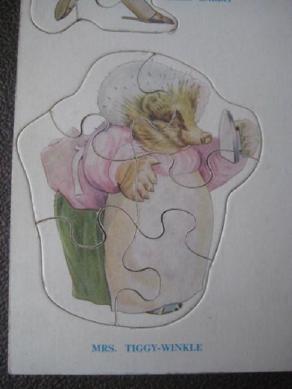 Vintage Peter Rabbit Children's Wooden Jigsaw