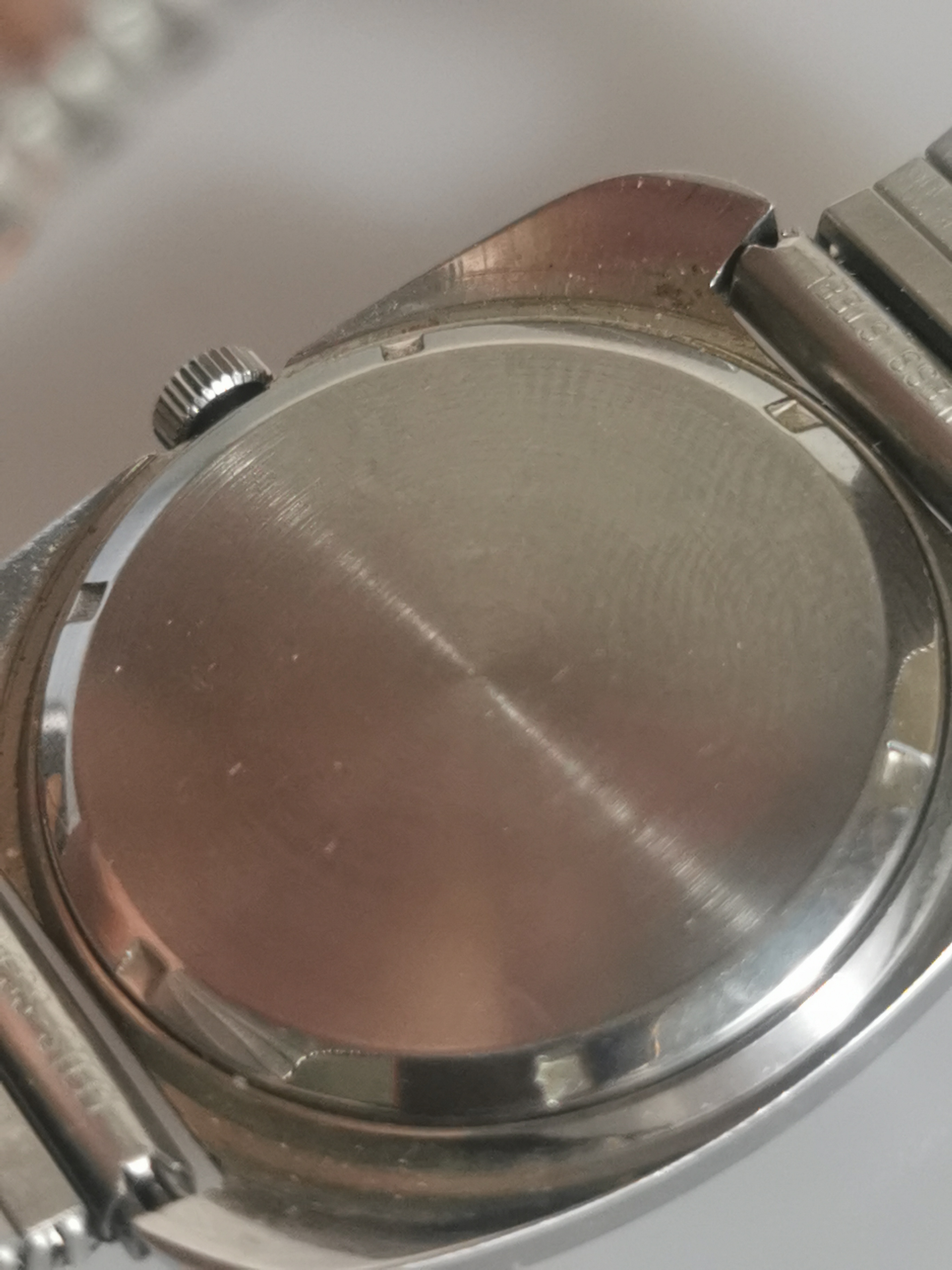 Vintage Rotary "Swiss" Mechanical Watch - 1970s Space-Age Style