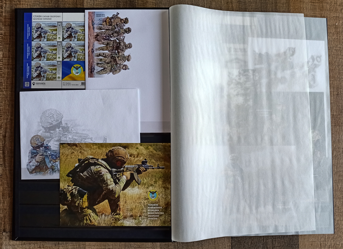 Ukraine Limited Postage Stamp Stockbook (Island of Snakes) Sold Out! (#0633)