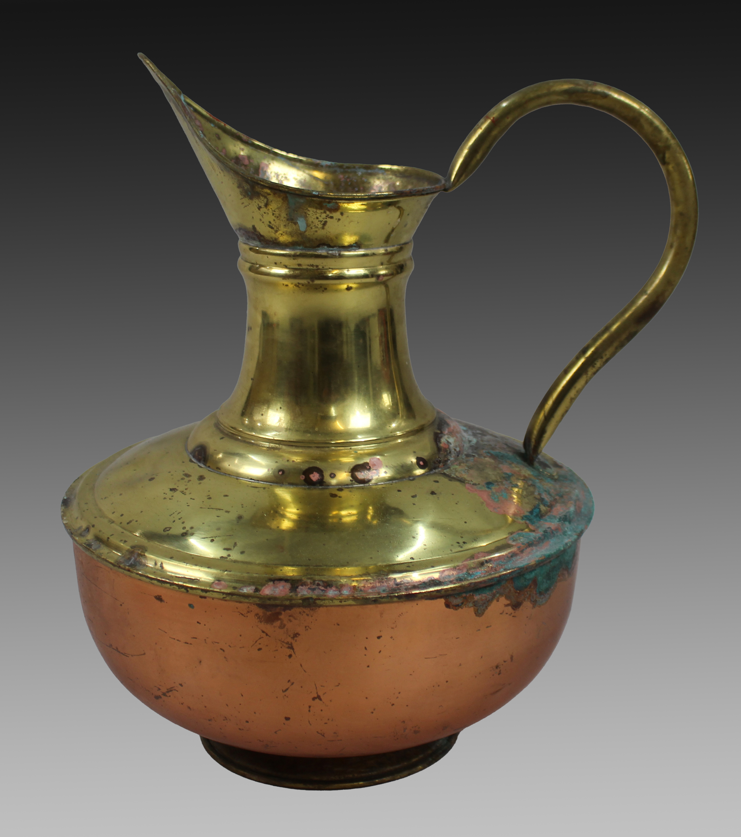 Vintage Copper & Brass Ewer