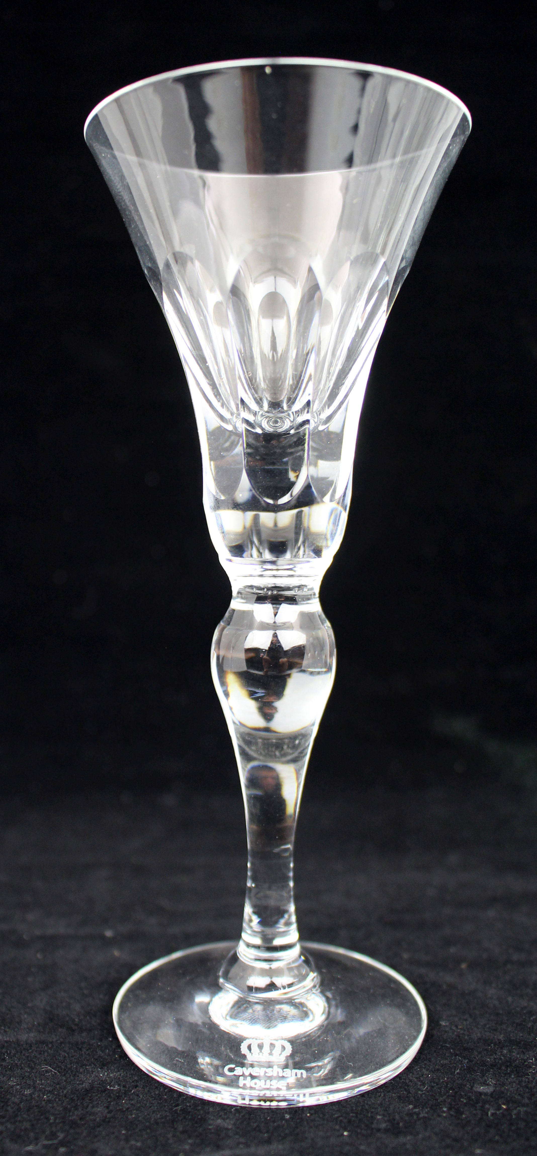 Complete Suite of 36 Hand-Cut Crystal Glasses by Tudor Crystal