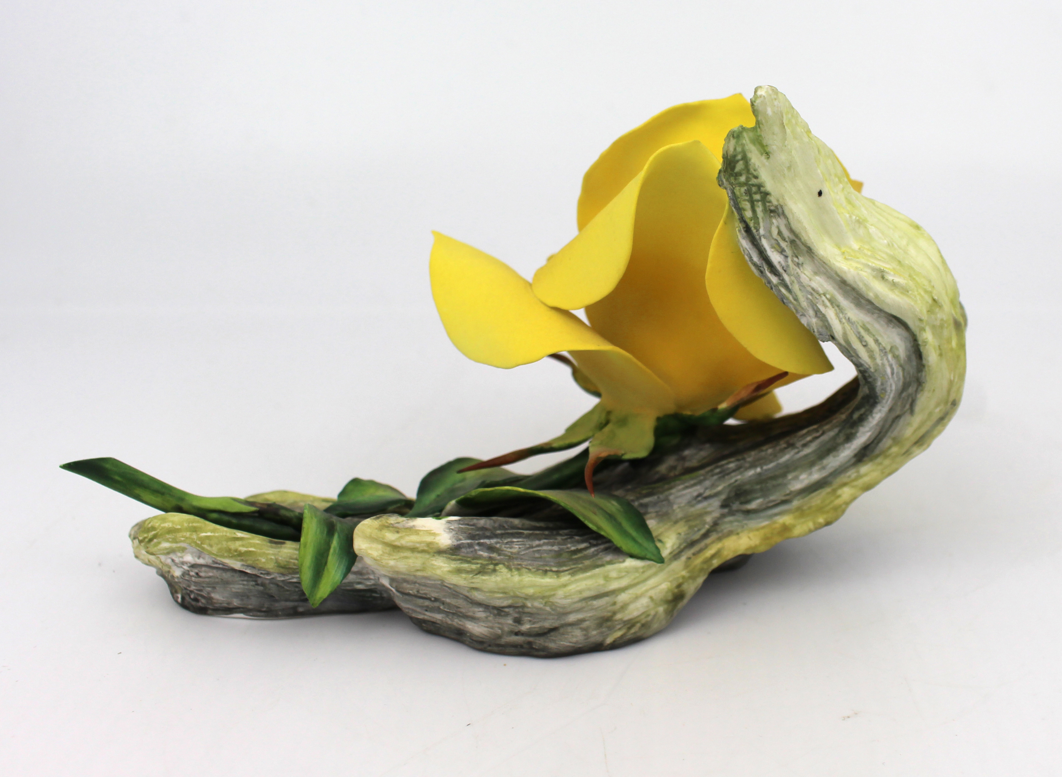 Boehm Flower Model Yellow Rose