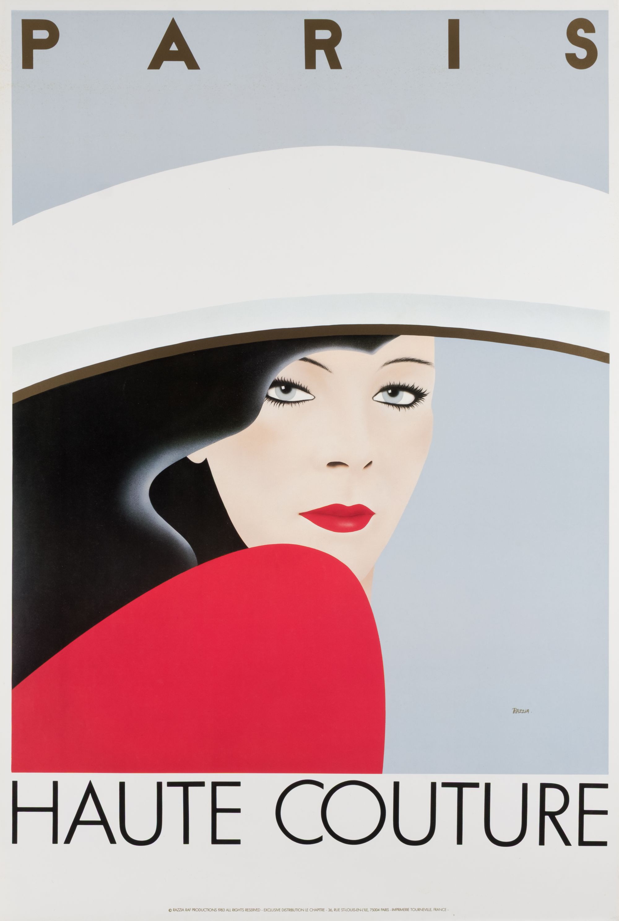 Contemporary French Advertising Poster 'Haut Couture'