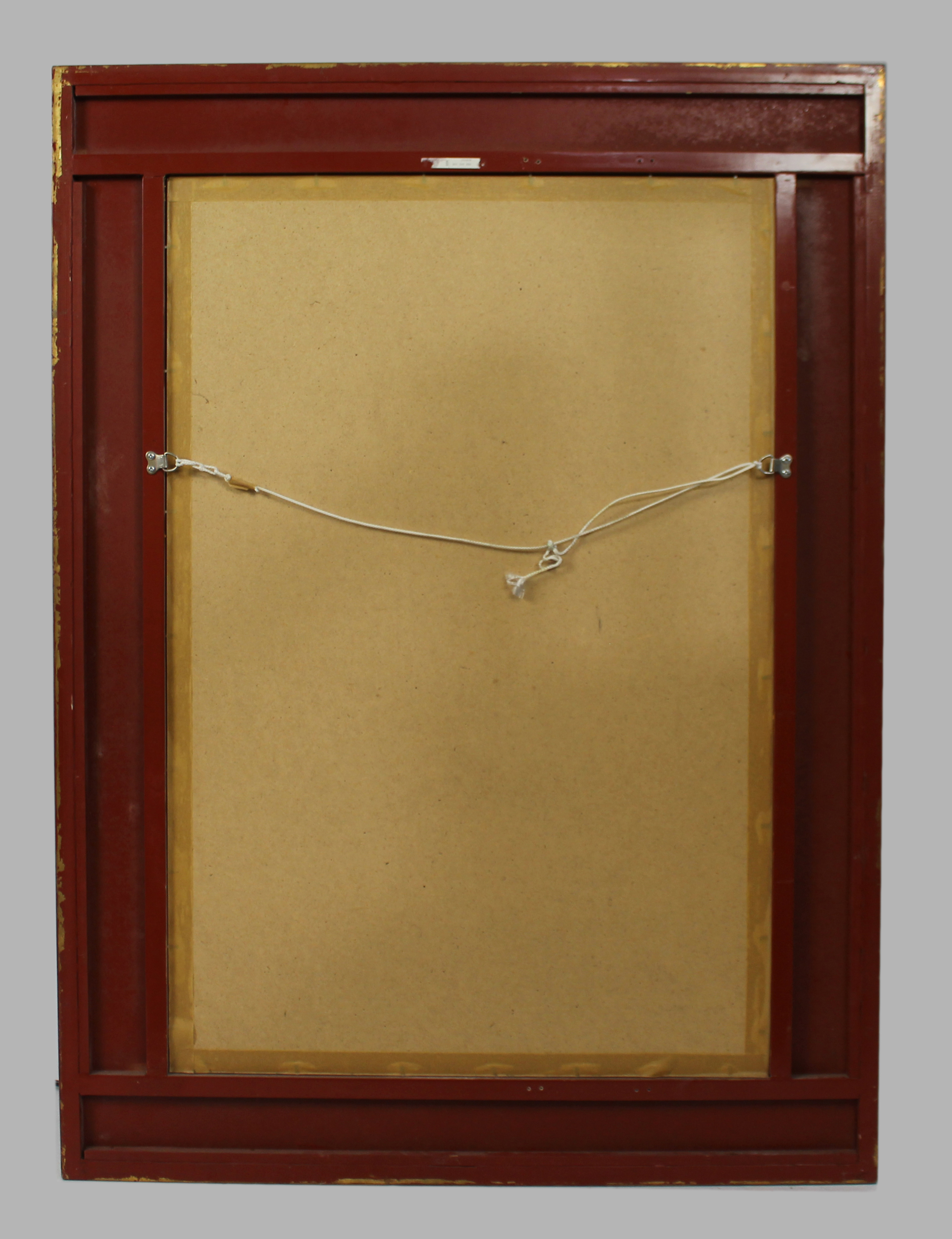 Gilt Bevelled Glass Wall Mirror