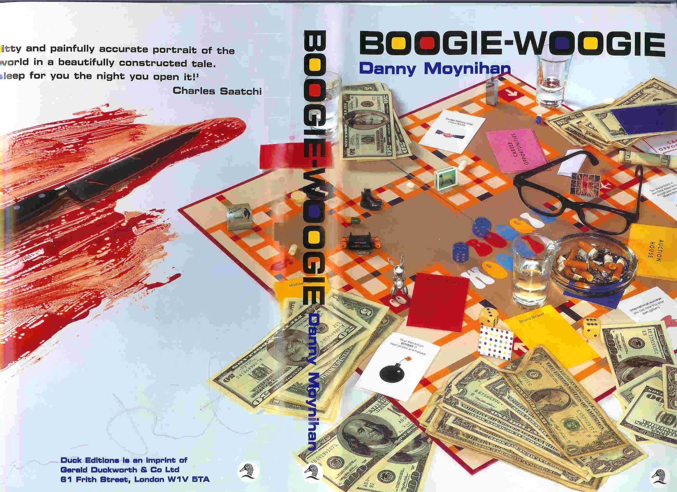 Damien Hirst Signed Print Limited Edition "Boogie Woogie" x/500 Numbered In Book