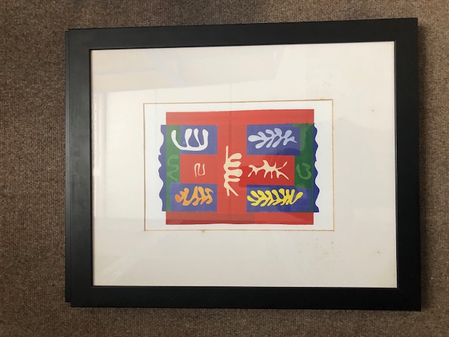 Six (6) Matisse Cut-Outs.