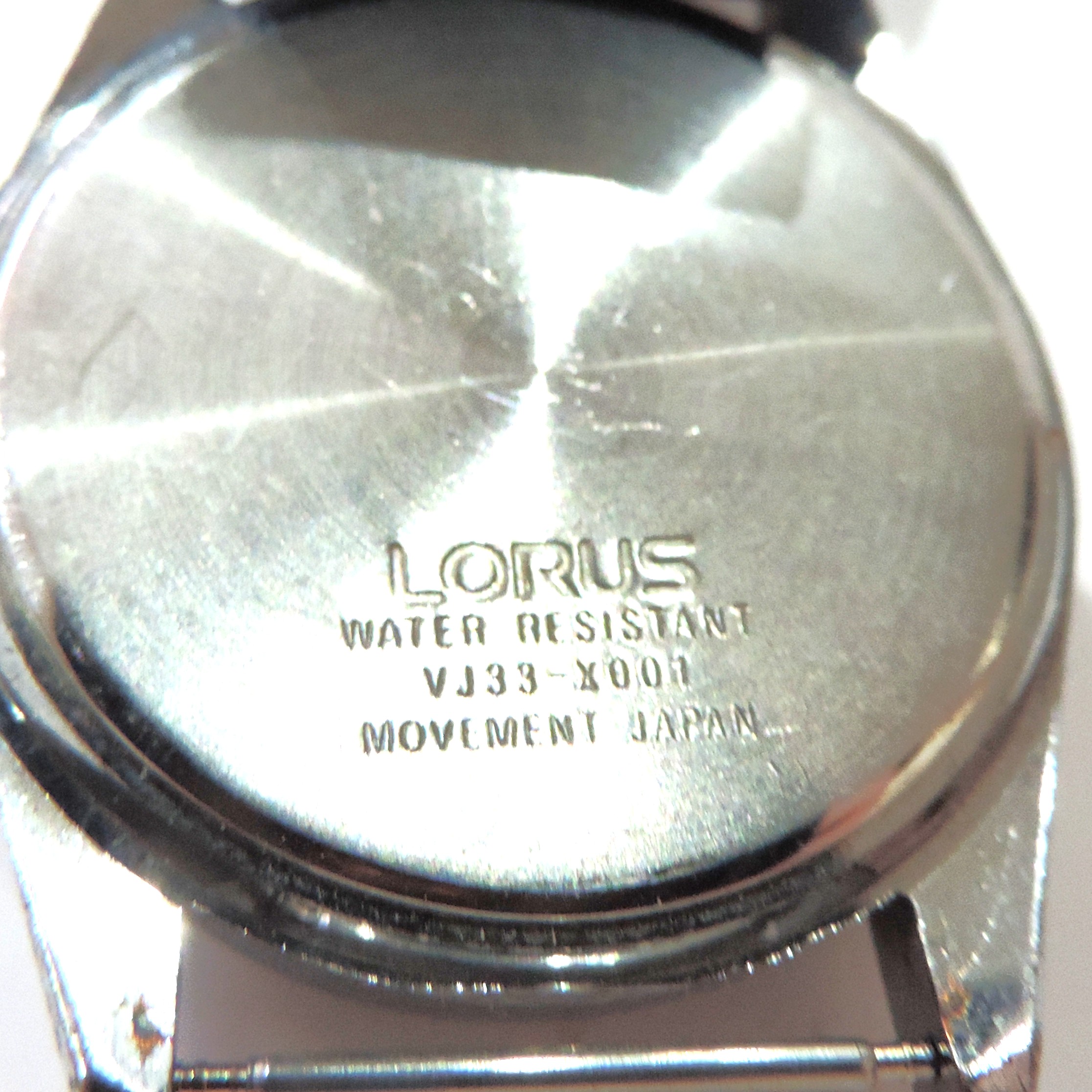 Lorus Day Date Sports Watch VJ33-X001 - Working New Battery