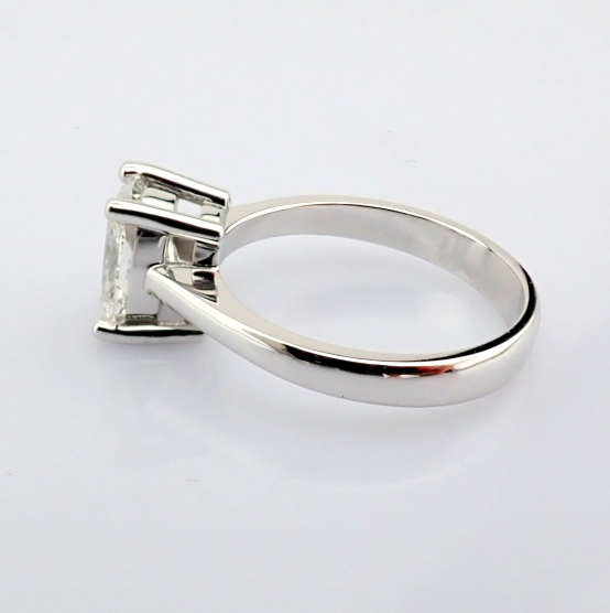 Cushion Cut Lab-Grown Diamond Ring - 1.49 Total Carat (IGI Certified)