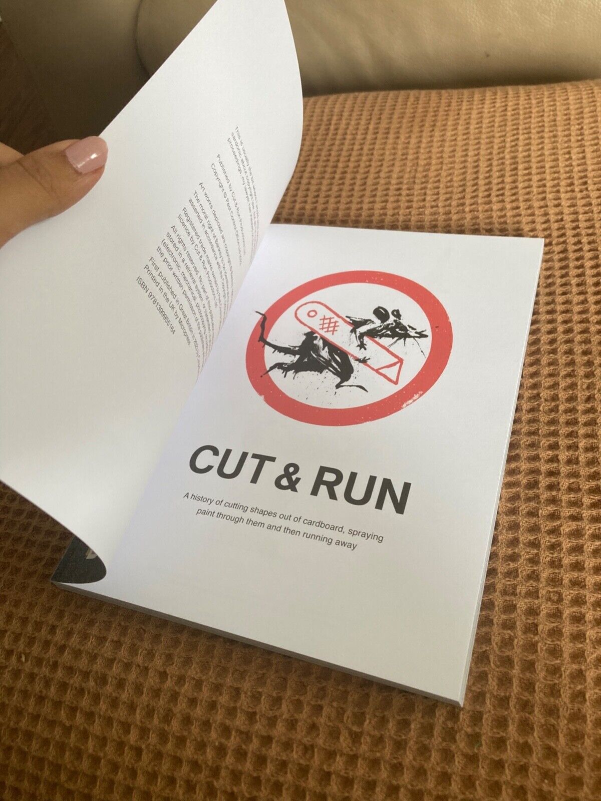 Banksy (b.1974) Authorised ‘Cut & Run' Posters 2, Exhibition Book Form Glasgow Exhibition, 2023