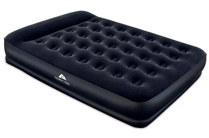 Ozark Trail outdoor king size air bed with electric pump.