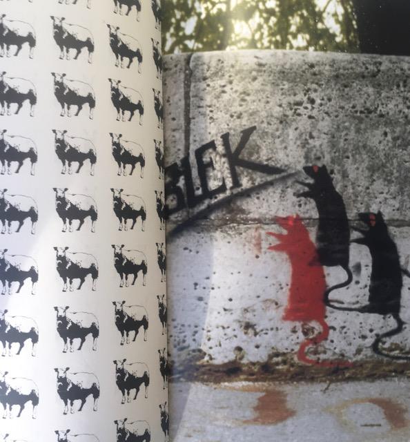 Blek Le Rat (b 1952-) 'Getting Through Walls', Double Levered Cardback Book, 2nd Edition, 2008