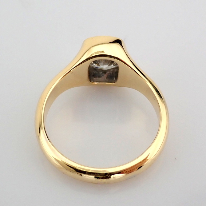 Cushion Cut Lab-Grown Diamond Ring - 1.43 Total Carat (IGI Certified)