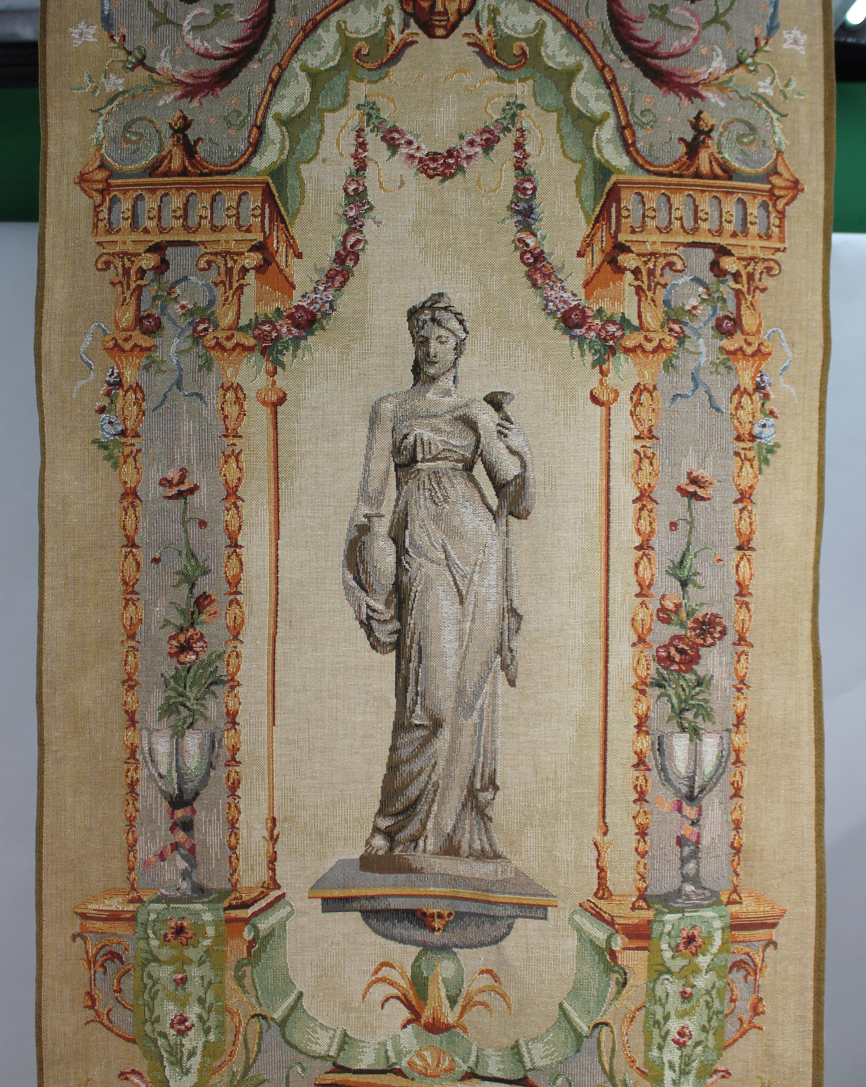 Aubusson Style Tapestry Wall Hanging