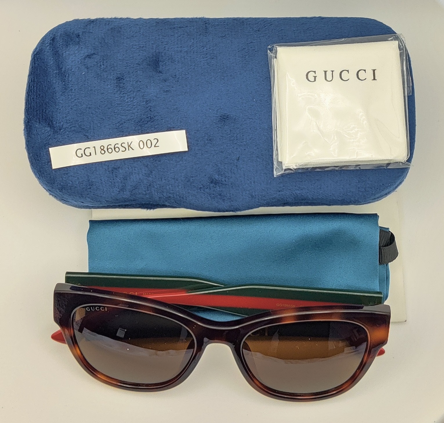 Gucci GG1866SK 002 Women Sunglasses