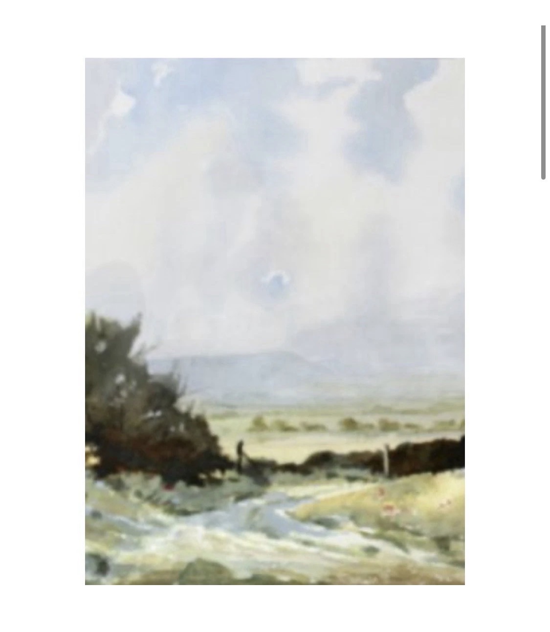Jack Amey “Downland Ramblers“ Watercolour