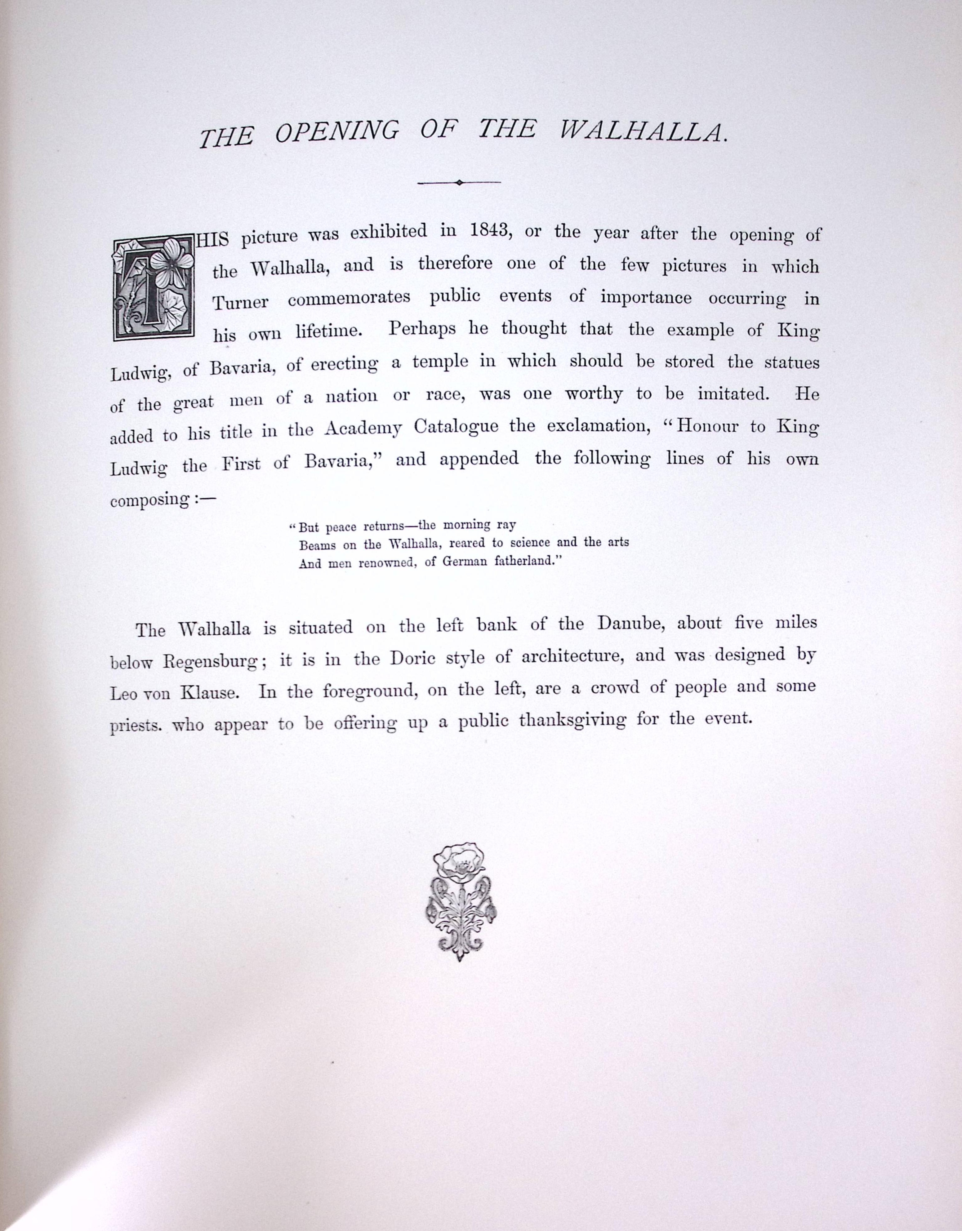 J.M.W Turner Opening of The Walhalla Antique Steel Engraving-6-TR