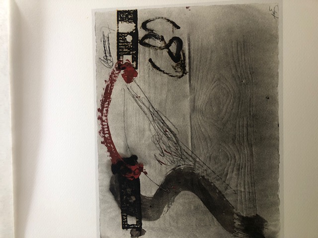 Antomi Tapies (1923-2012) Rare Lithograph 1988