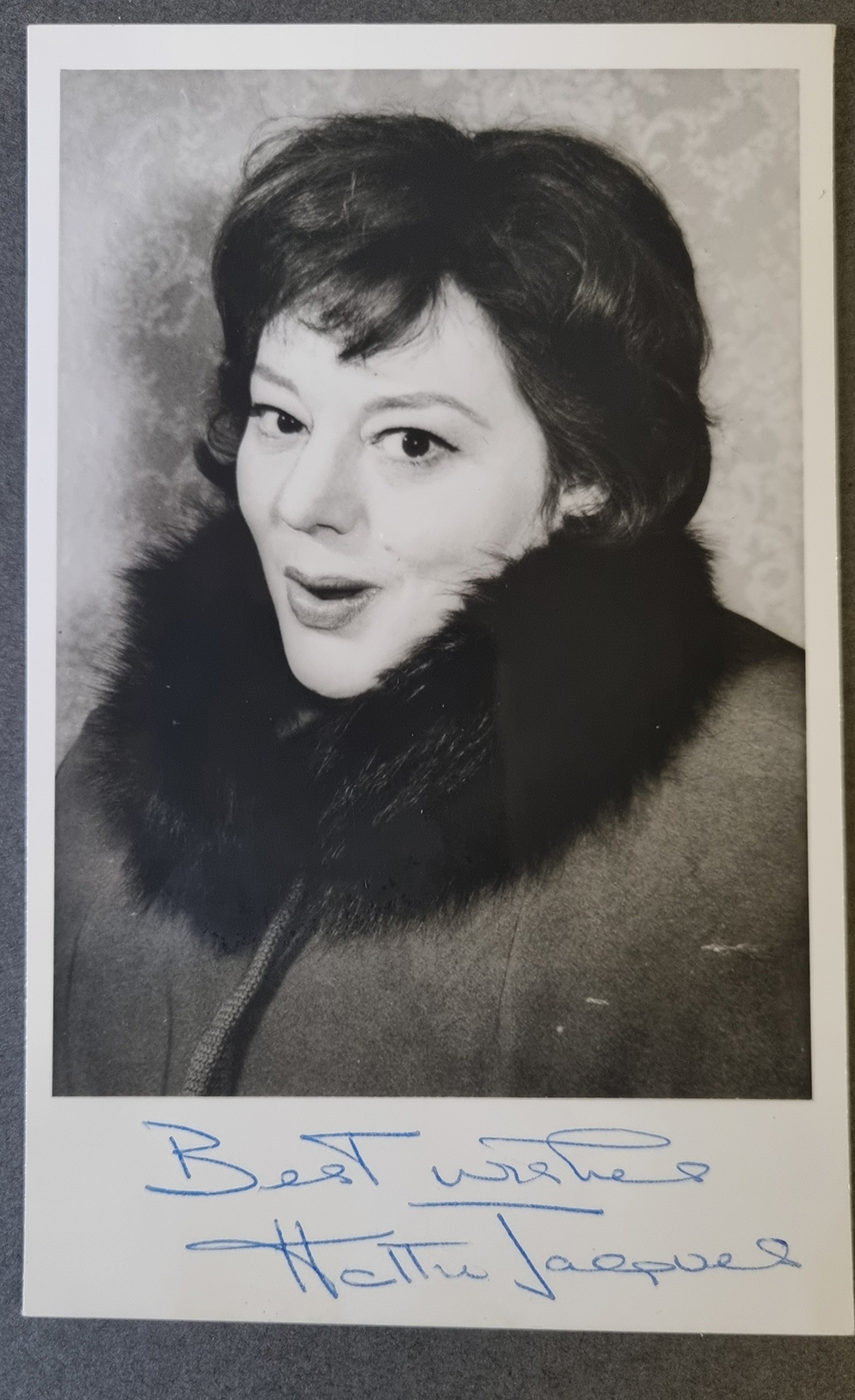 Hattie Jaques Signed Photograph