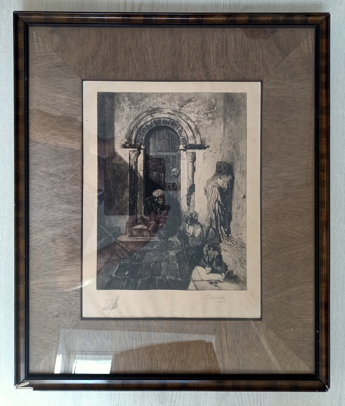 18 Paintings: Etch, Drawing and Watercolours For Sale (#0433)