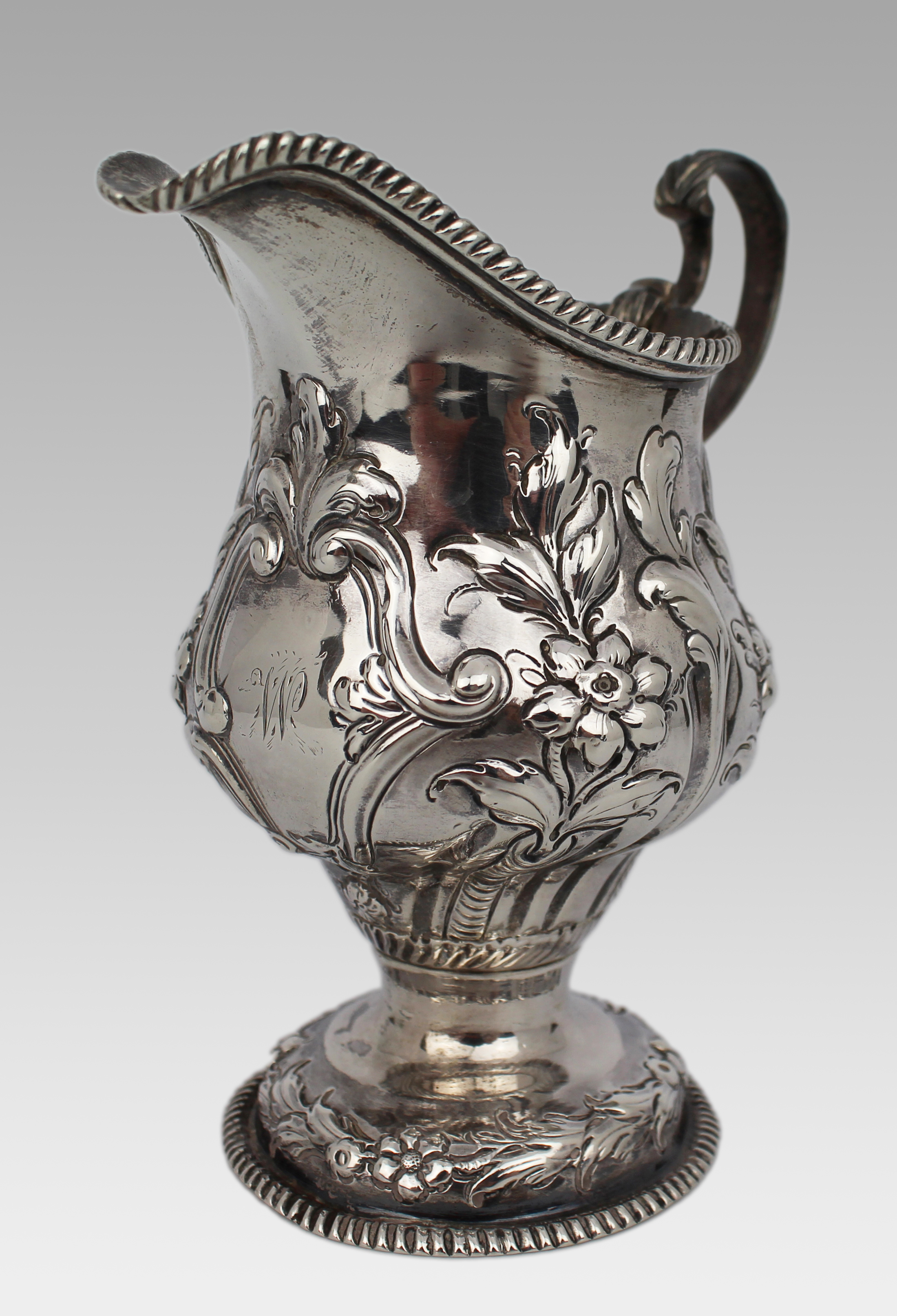 Fine Solid Silver Cream Jug London 1759