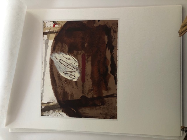Antoni Tapies (1923-2012) Rare Lithograph 1988