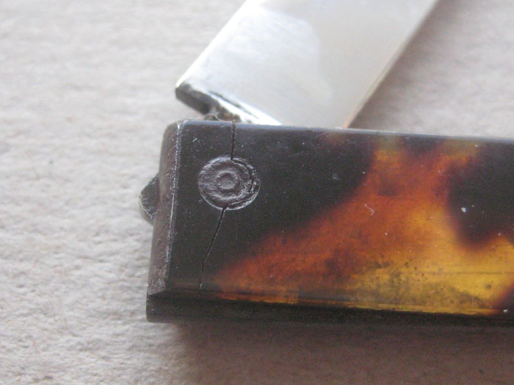 George III Silver Bladed Folding Fruit Knife