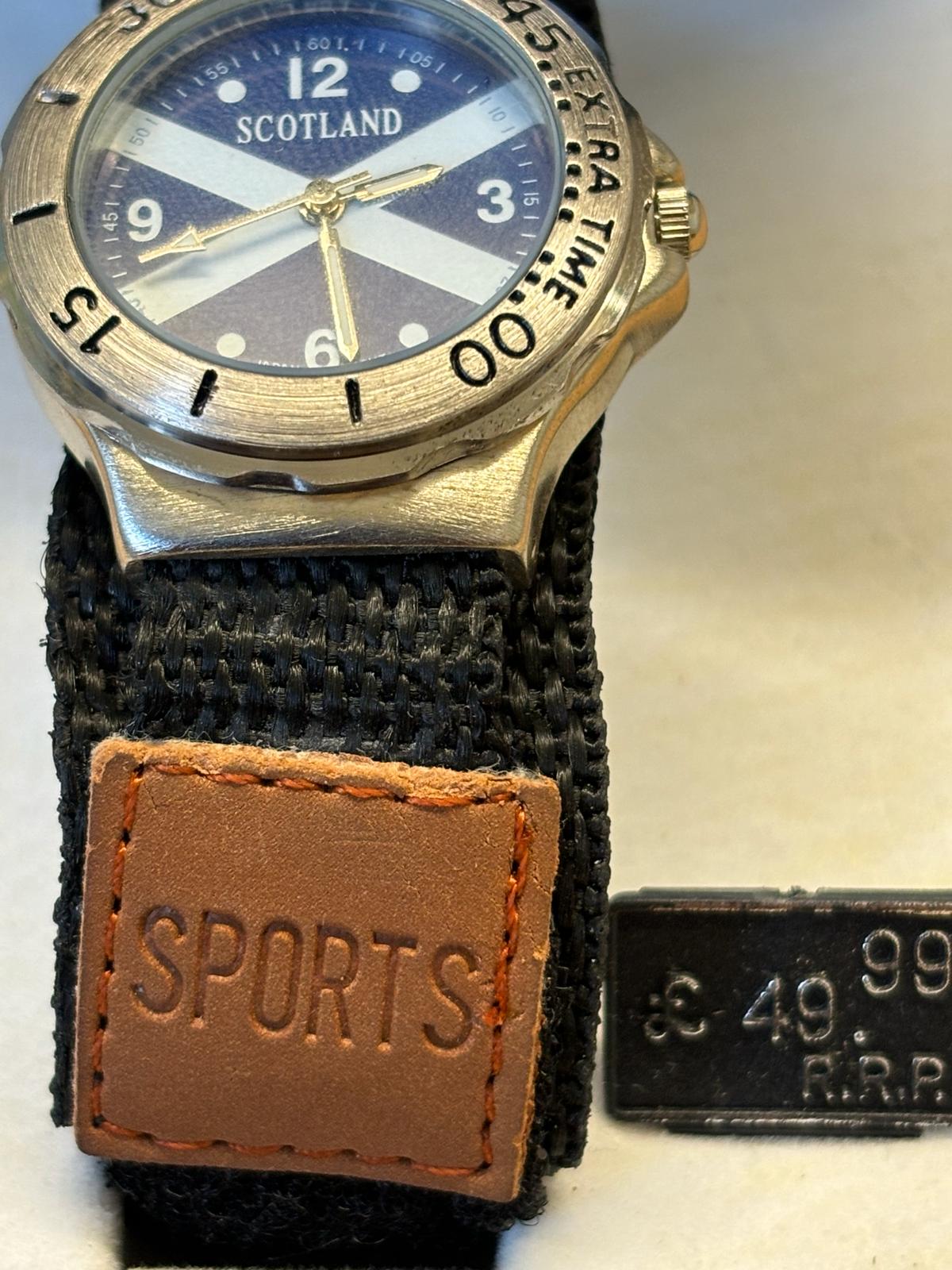 8 x Scottish Watches Badged straps Japanese movement Brand New & Boxed with Outer Sleeve RRP £49.99