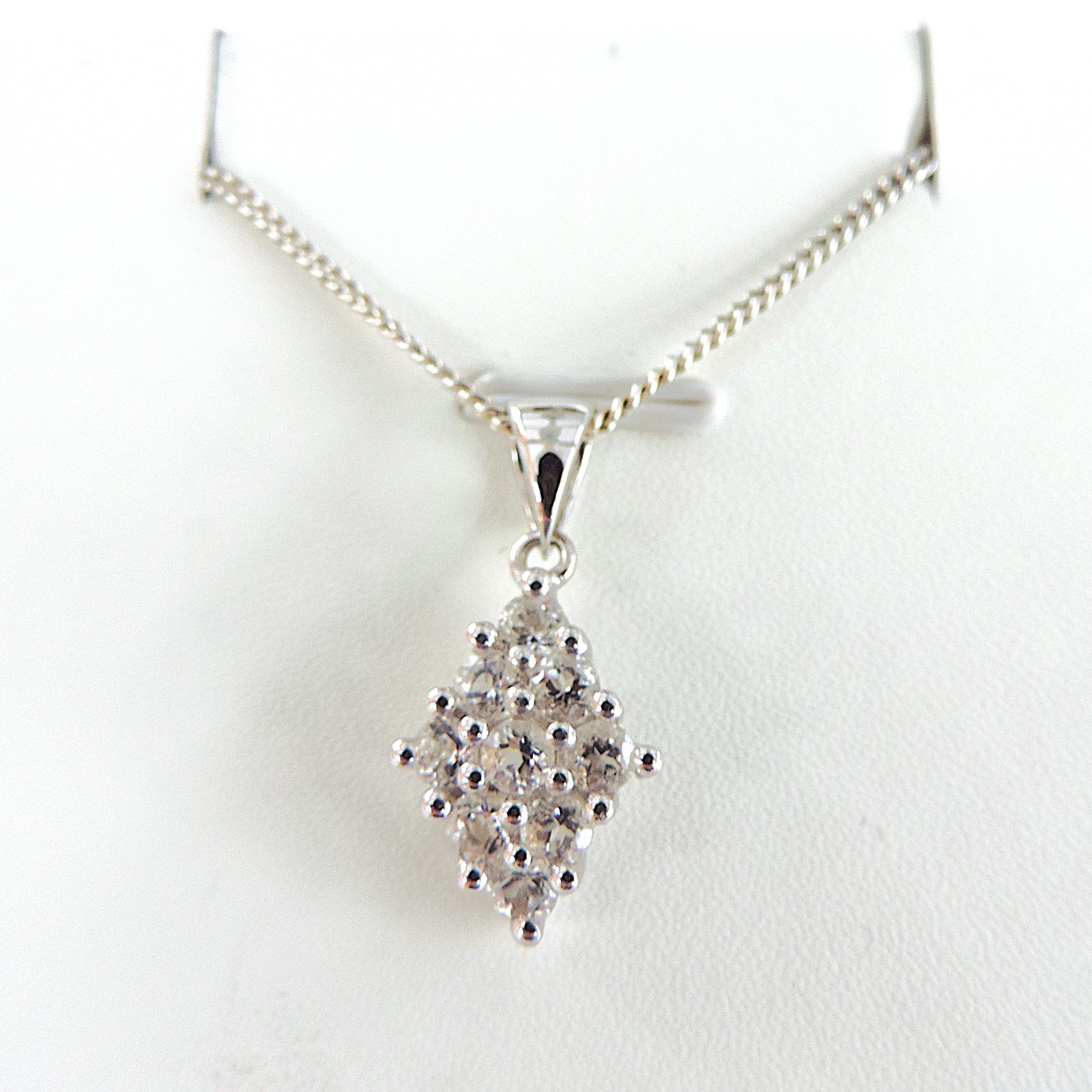  925 Silver Itinga Petalite Gemstone  Necklace 'NEW'