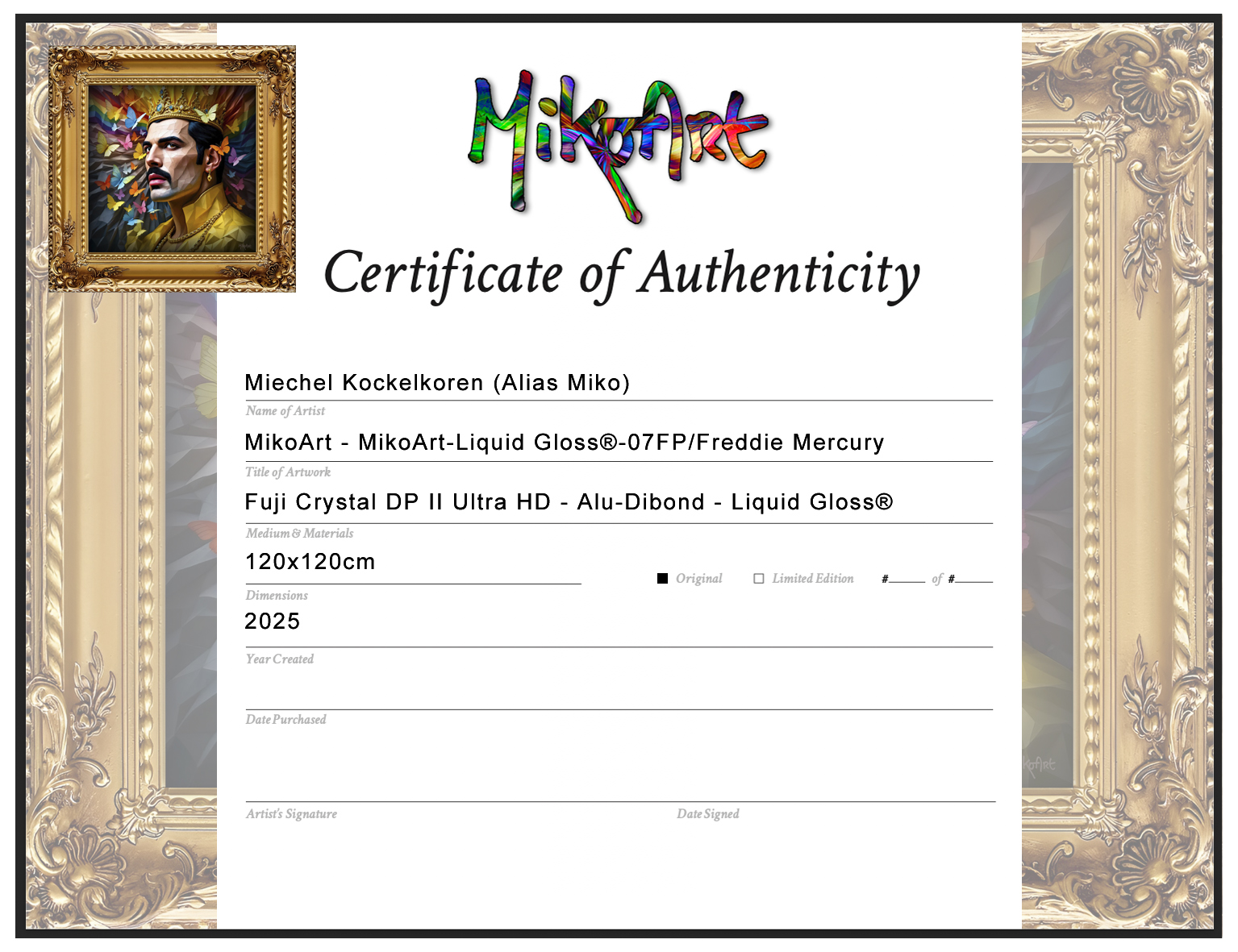 MikoArt - Liquid Gloss - 07FP/Freddie Mercury