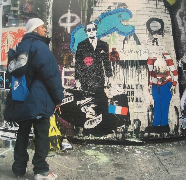 Blek Le Rat (b 1952-) 'Getting Through Walls', Double Levered Cardback Book, 2nd Edition, 2008