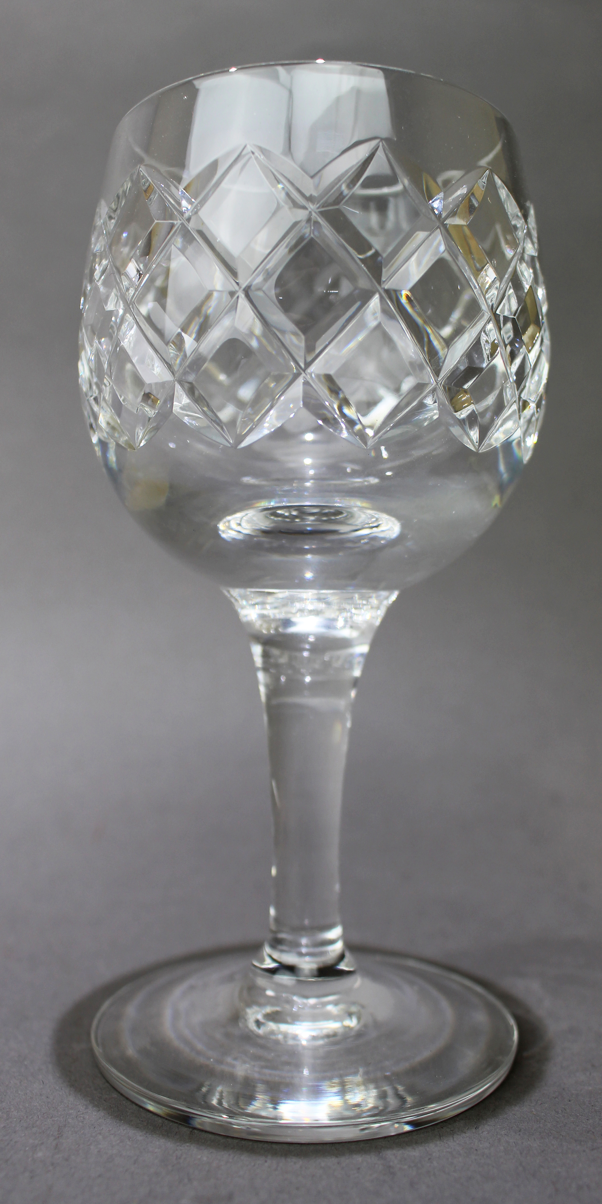 Set of 6 Tudor Crystal "Bosworth" Wine Glasses